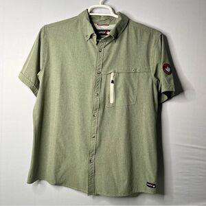 Canada WeatherGear Sport Shirt Vented Size L